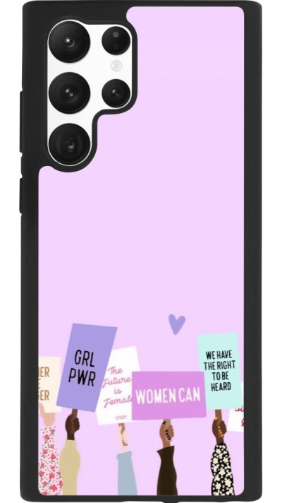 Samsung Galaxy S22 Ultra Case Hülle - Silikon schwarz Womens day 2026 9