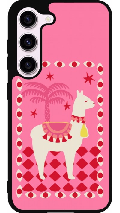 Coque Samsung Galaxy S23 - Silicone rigide noir Alpaca 2026
