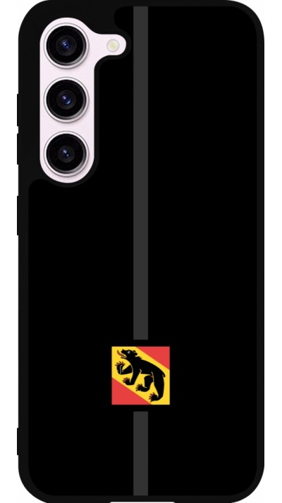 Coque Samsung Galaxy S23 - Silicone rigide noir Canton BE noir