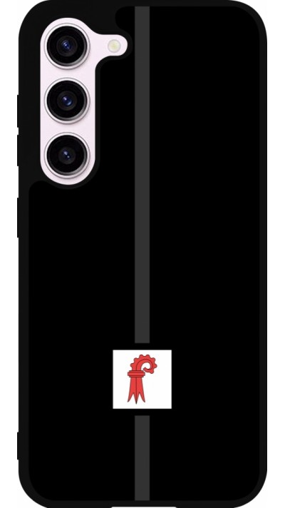 Coque Samsung Galaxy S23 - Silicone rigide noir Canton BL noir
