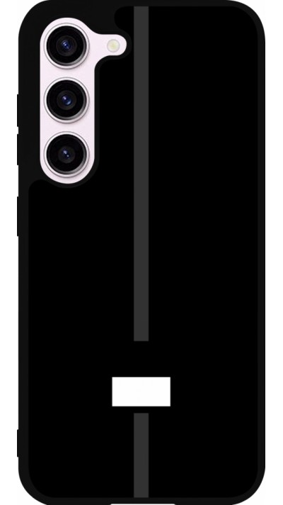 Coque Samsung Galaxy S23 - Silicone rigide noir Canton FR noir