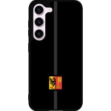 Coque Samsung Galaxy S23 - Silicone rigide noir Canton GE noir