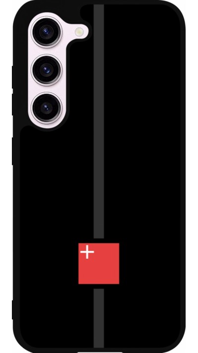 Coque Samsung Galaxy S23 - Silicone rigide noir Canton SZ noir