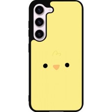 Coque Samsung Galaxy S23 - Silicone rigide noir Easter 2026 Little chicken