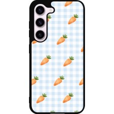 Coque Samsung Galaxy S23 - Silicone rigide noir Easter 2026 Pattern carrots