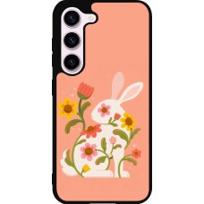 Coque Samsung Galaxy S23 - Silicone rigide noir Easter 2026 Rabbit collage