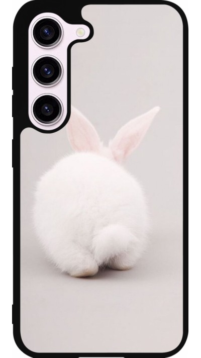 Coque Samsung Galaxy S23 - Silicone rigide noir Easter 2024 bunny butt