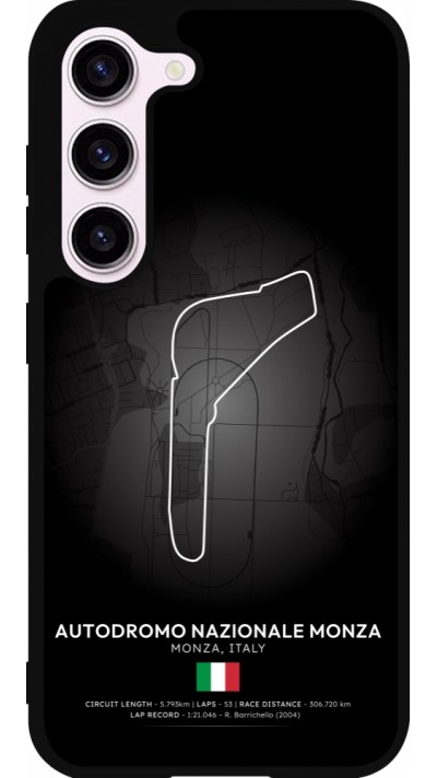 Coque Samsung Galaxy S23 - Silicone rigide noir F1 Track 2025 Italy