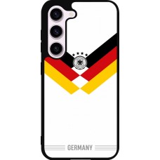 Coque Samsung Galaxy S23 - Silicone rigide noir Maillot de football Allemagne 2026 personnalisable