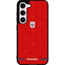 Coque Samsung Galaxy S23 - Silicone rigide noir Maillot de football Panama 2026 personnalisable