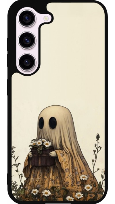 Samsung Galaxy S23 Case Hülle - Silikon schwarz Halloween 2025 Ghost gardener