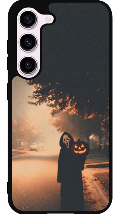 Samsung Galaxy S23 Case Hülle - Silikon schwarz Halloween 2025 Scream
