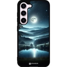Coque Samsung Galaxy S23 - Silicone rigide noir Night Sky View