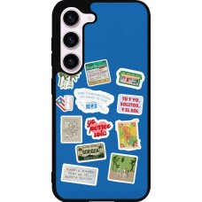 Coque Samsung Galaxy S23 - Silicone rigide noir Seals of the Dominican Republic DTMF