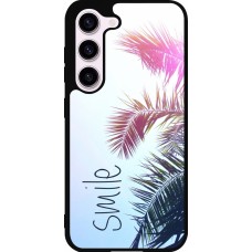Coque Samsung Galaxy S23 - Silicone rigide noir Smile 05