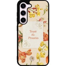 Coque Samsung Galaxy S23 - Silicone rigide noir Trust the process 2026