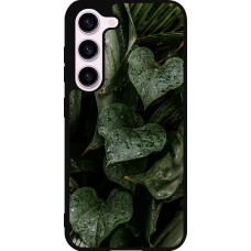 Samsung Galaxy S23 Case Hülle - Silikon schwarz Spring 23 fresh plants