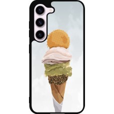 Coque Samsung Galaxy S23 - Silicone rigide noir Summer 2025 Cornet