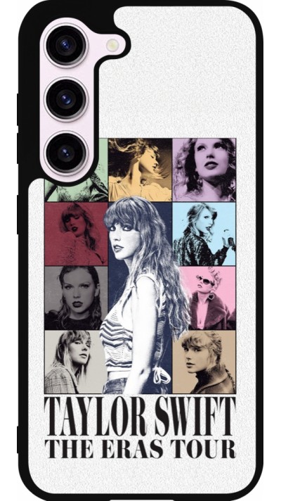 Coque Samsung Galaxy S23 - Silicone rigide noir Taylor Swift The Eras Tour