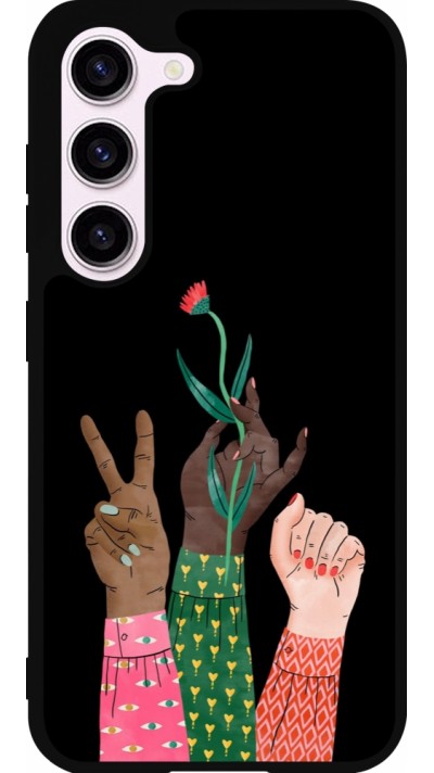 Coque Samsung Galaxy S23 - Silicone rigide noir Womens day 2026 2