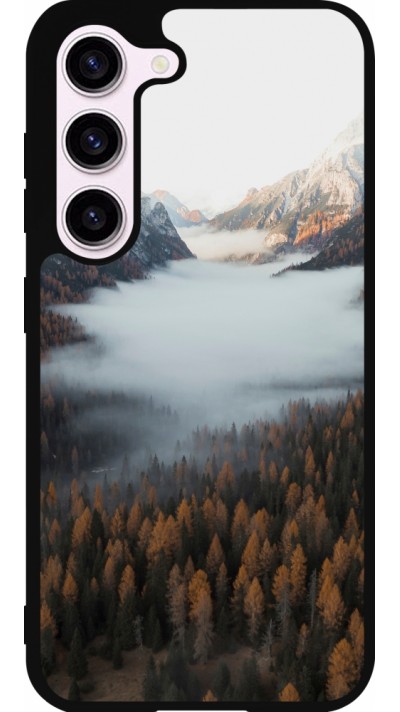 Coque Samsung Galaxy S23 FE - Silicone rigide noir Autumn 22 forest lanscape Coque Samsung Galaxy S23 FE - Silicone rigide noir Autumn 22 forest lanscape