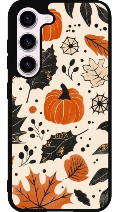 Coque Samsung Galaxy S23 FE - Silicone rigide noir Autumn 2024 nature Coque Samsung Galaxy S23 FE - Silicone rigide noir Autumn 2024 nature