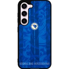 Coque Samsung Galaxy S23 FE - Silicone rigide noir Maillot de football Bosnie-Herzégovine 2026 personnalisable