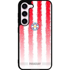 Coque Samsung Galaxy S23 FE - Silicone rigide noir Maillot de football Paraguay 2026 personnalisable