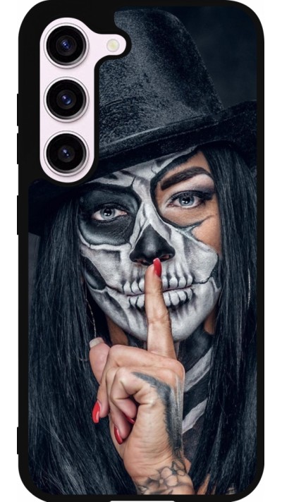 Coque Samsung Galaxy S23 FE - Silicone rigide noir Halloween 18 19 Coque Samsung Galaxy S23 FE - Silicone rigide noir Halloween 18 19