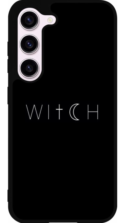 Coque Samsung Galaxy S23 FE - Silicone rigide noir Halloween 22 witch word Coque Samsung Galaxy S23 FE - Silicone rigide noir Halloween 22 witch word