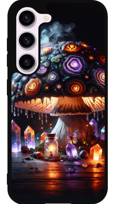 Coque Samsung Galaxy S23 FE - Silicone rigide noir Halloween Potion Magic Coque Samsung Galaxy S23 FE - Silicone rigide noir Halloween Potion Magic
