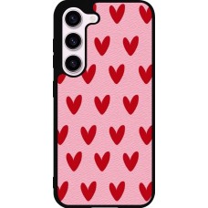 Coque Samsung Galaxy S23 FE - Silicone rigide noir Saint Valentines Day 26 Pattern heart