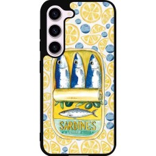 Coque Samsung Galaxy S23 FE - Silicone rigide noir Sardines in oil 2026