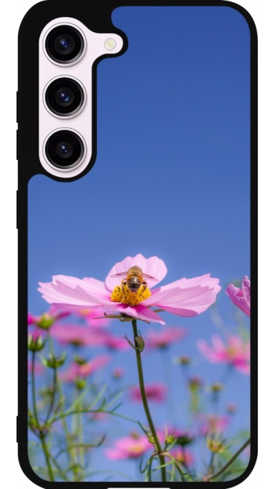 Coque Samsung Galaxy S23 FE - Silicone rigide noir Bee on a flower 2026