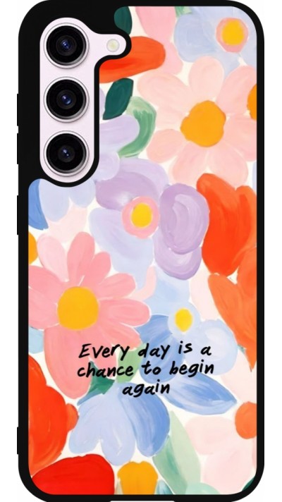 Coque Samsung Galaxy S23 FE - Silicone rigide noir Every day is a chance 2026
