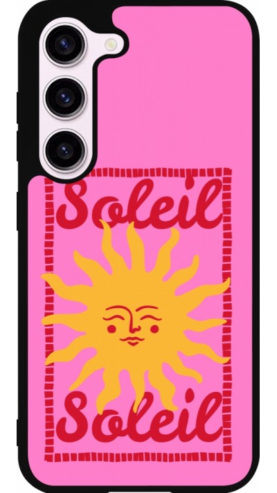 Coque Samsung Galaxy S23 FE - Silicone rigide noir Sun sun 2026