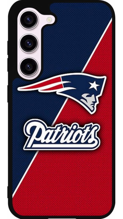Coque Samsung Galaxy S23 FE - Silicone rigide noir Super Bowl 26 Patriots 1