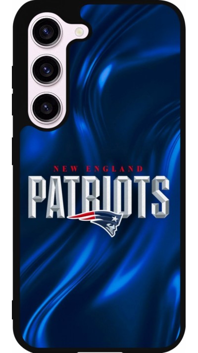Coque Samsung Galaxy S23 FE - Silicone rigide noir Super Bowl 26 Patriots 2