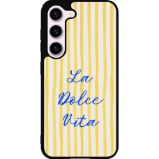 Samsung Galaxy S23 FE Case Hülle - Silikon schwarz The good life 2026