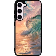 Samsung Galaxy S23 FE Case Hülle - Silikon schwarz Wave Sunset