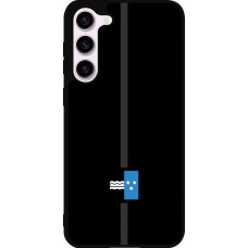 Coque Samsung Galaxy S23+ - Silicone rigide noir Canton AG noir