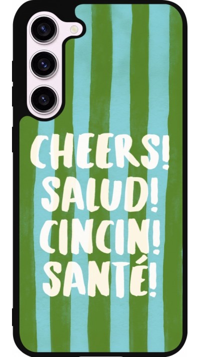 Coque Samsung Galaxy S23+ - Silicone rigide noir Cheers 2026
