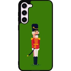 Coque Samsung Galaxy S23+ - Silicone rigide noir Christmas 25 Nutcracker Green