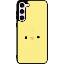 Coque Samsung Galaxy S23+ - Silicone rigide noir Easter 2026 Little chicken