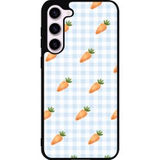 Coque Samsung Galaxy S23+ - Silicone rigide noir Easter 2026 Pattern carrots