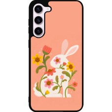 Coque Samsung Galaxy S23+ - Silicone rigide noir Easter 2026 Rabbit collage