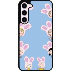 Coque Samsung Galaxy S23+ - Silicone rigide noir Easter 2026 Snoopy