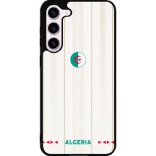 Coque Samsung Galaxy S23+ - Silicone rigide noir Maillot de football Algérie 2026 personnalisable