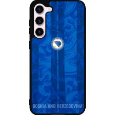 Coque Samsung Galaxy S23+ - Silicone rigide noir Maillot de football Bosnie-Herzégovine 2026 personnalisable