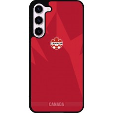 Coque Samsung Galaxy S23+ - Silicone rigide noir Maillot de football Canada 2026 personnalisable